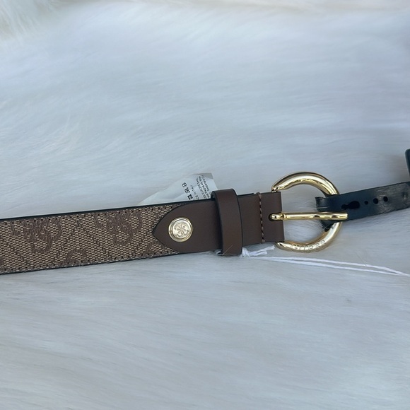 New GUESS Belt Woman Beige main image 4